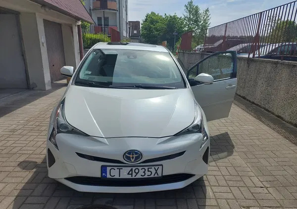 toyota Toyota Prius cena 63000 przebieg: 90000, rok produkcji 2017 z Toruń